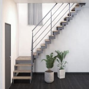 Escalera metalica industrial